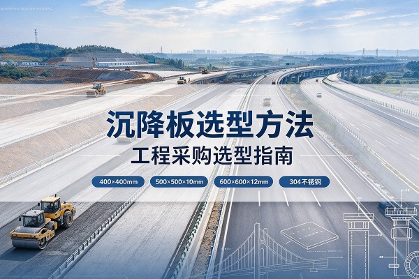 桓仁沉降板选择方法