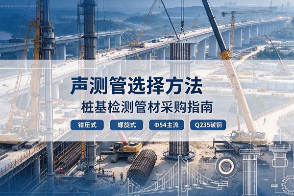 桓仁声测管选型标准