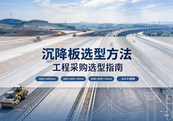桓仁沉降板选择方法