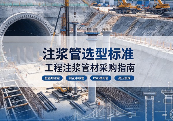 桓仁注浆管选型标准